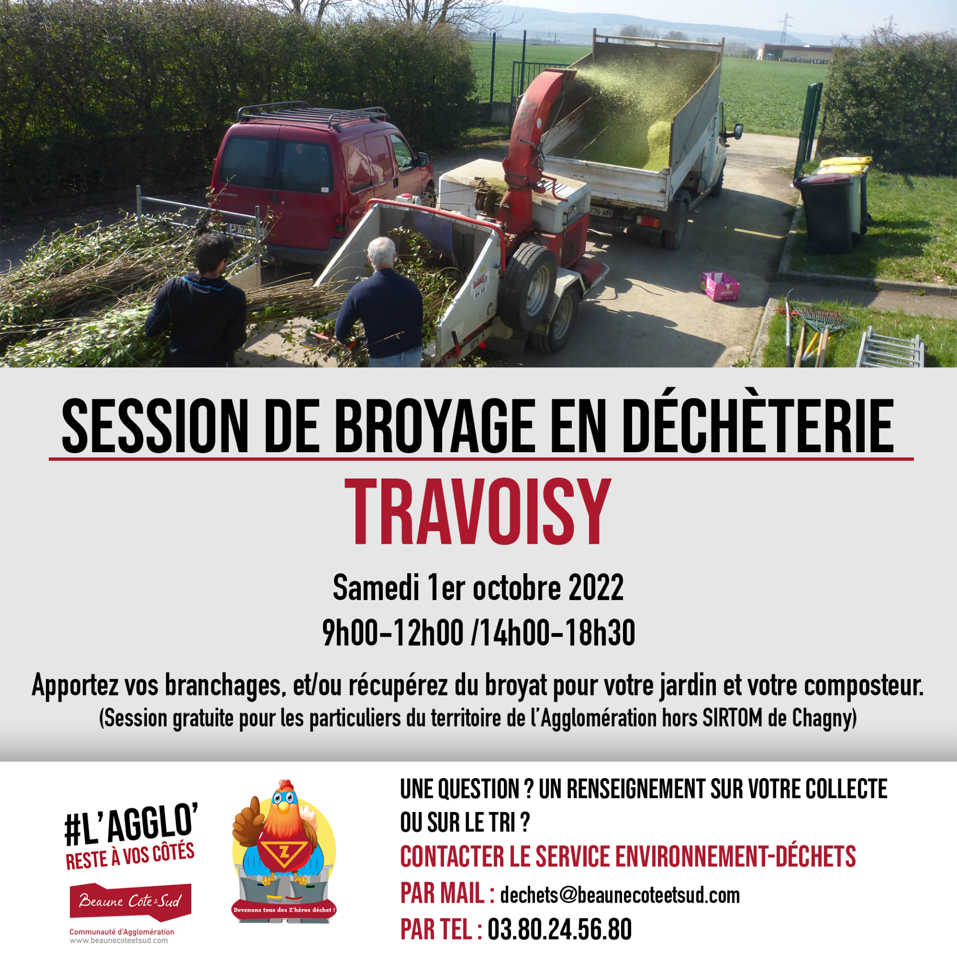 Affiche du broyage