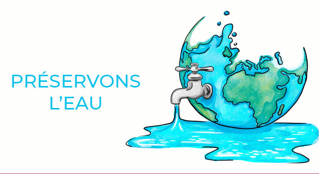 Image planète préservons l'eau