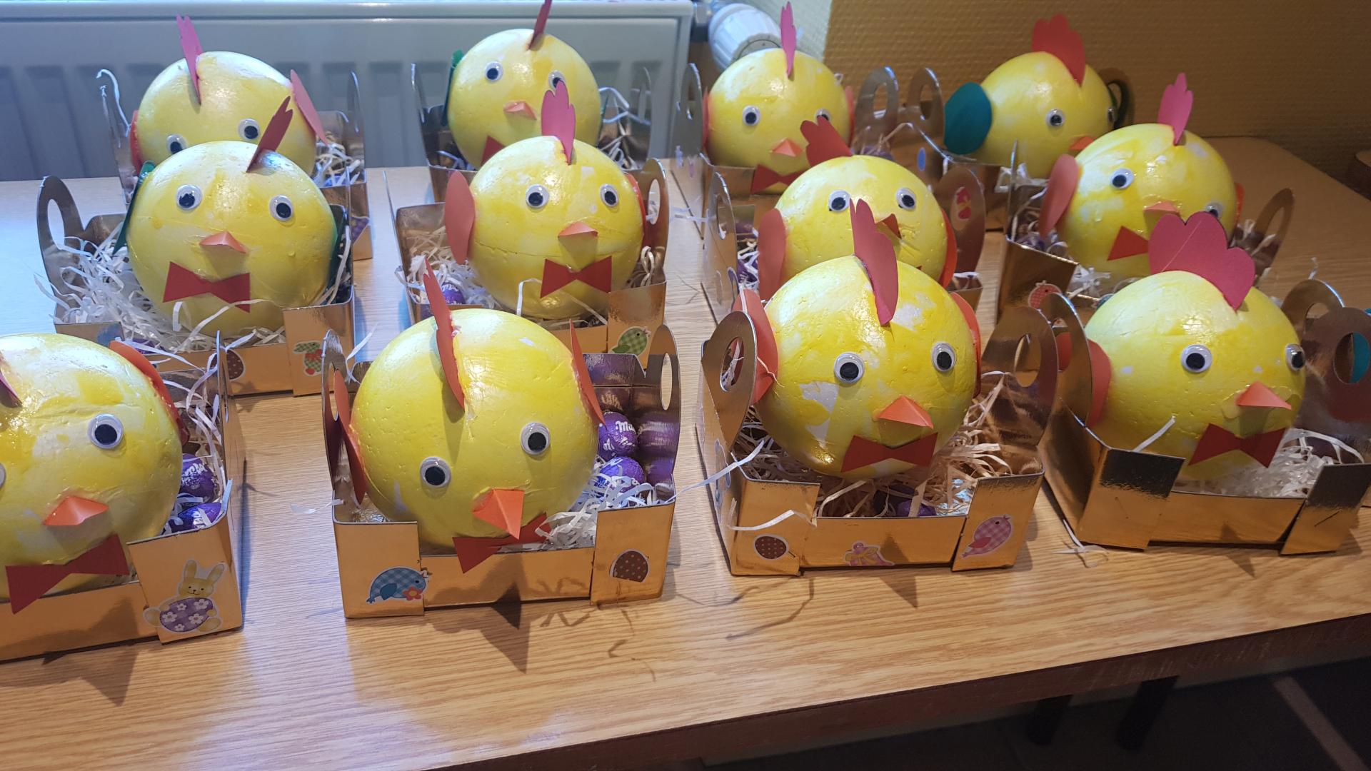 Poussins de Pâques 