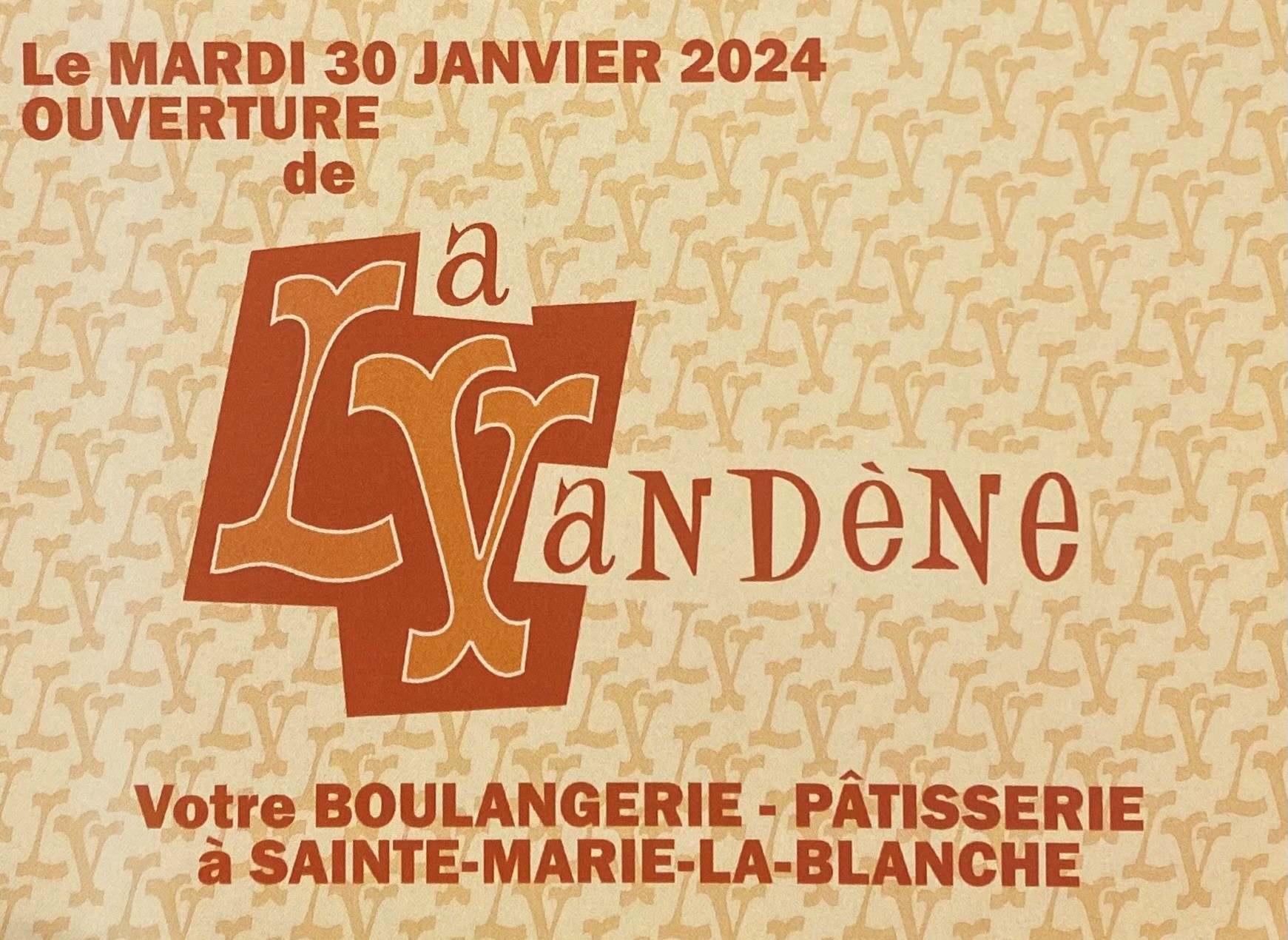 Banderole boulangerie