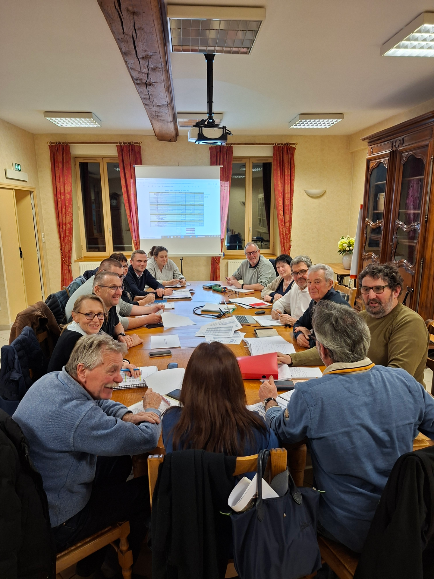 photo dernier conseil mandat