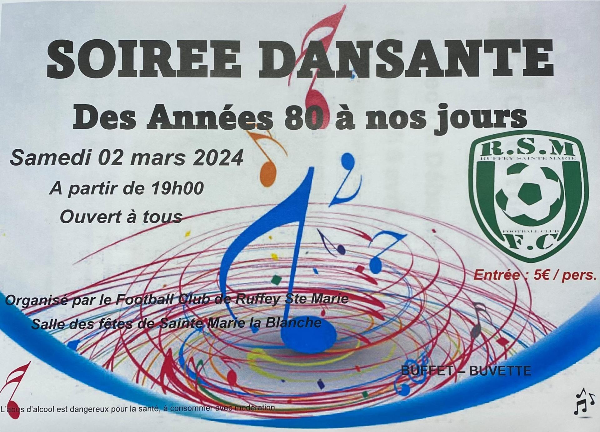 Affiche bal du foot