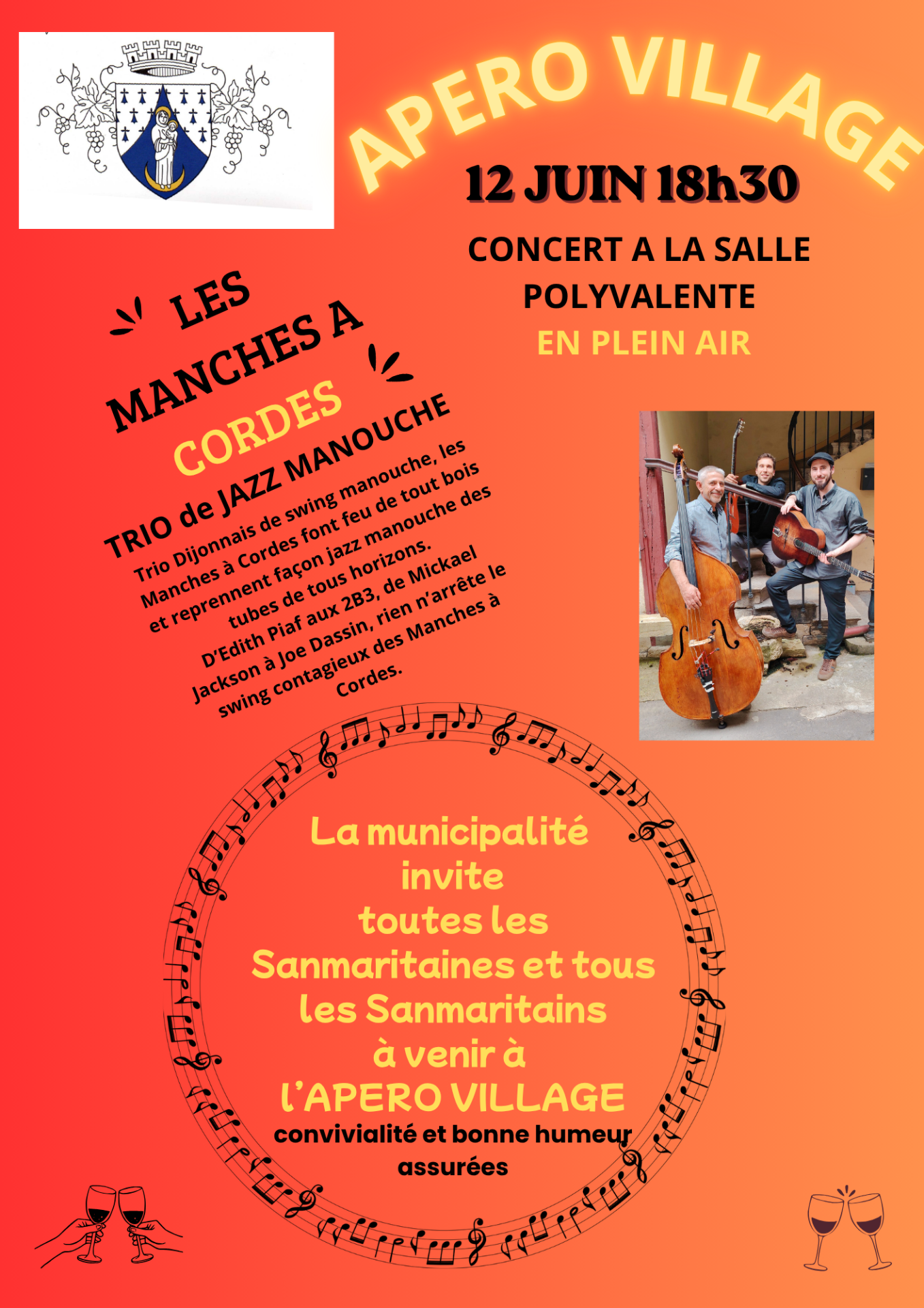 AFFICHE APERO VILLAGE